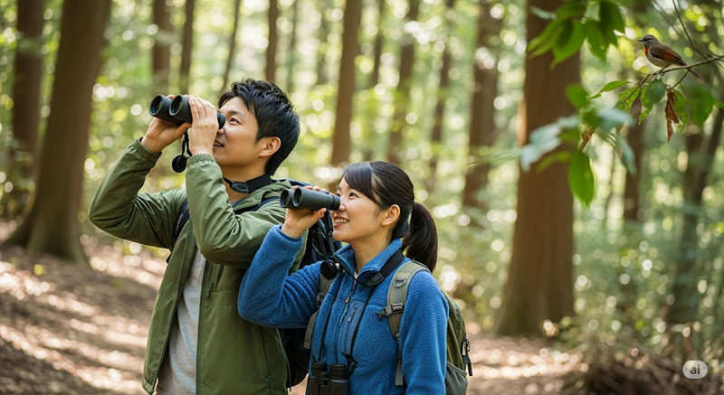 双眼鏡 望遠鏡 野鳥観察やアウトドアにおすすめなのは？