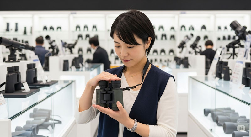 バードウォッチング 双眼鏡 軽量・コンパクトモデルなど気になる重さ