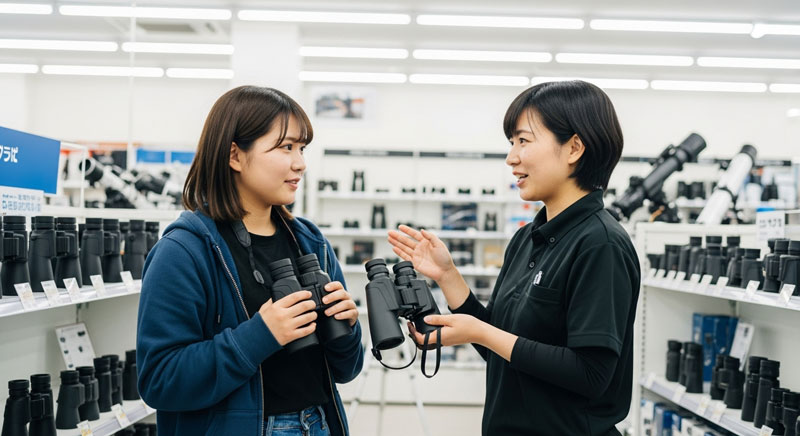 双眼鏡の明るさの数値とは?基本を解説
