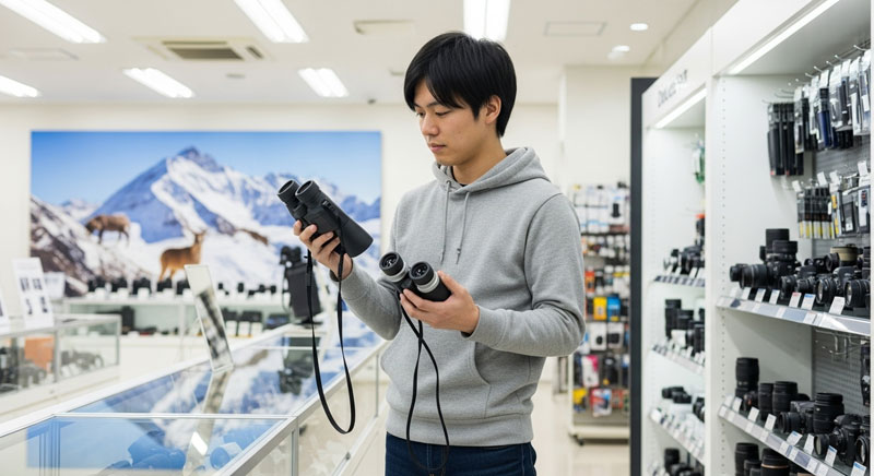 【双眼鏡】倍率の見方を活かした選び方