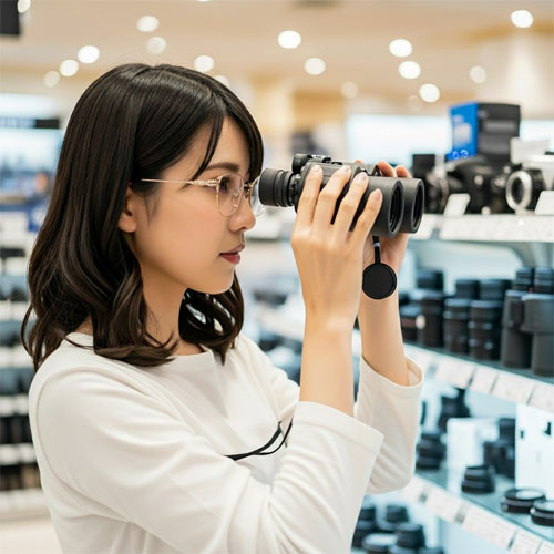 【双眼鏡】メガネをかけたまま使う｜知っておきたい知識や選び方