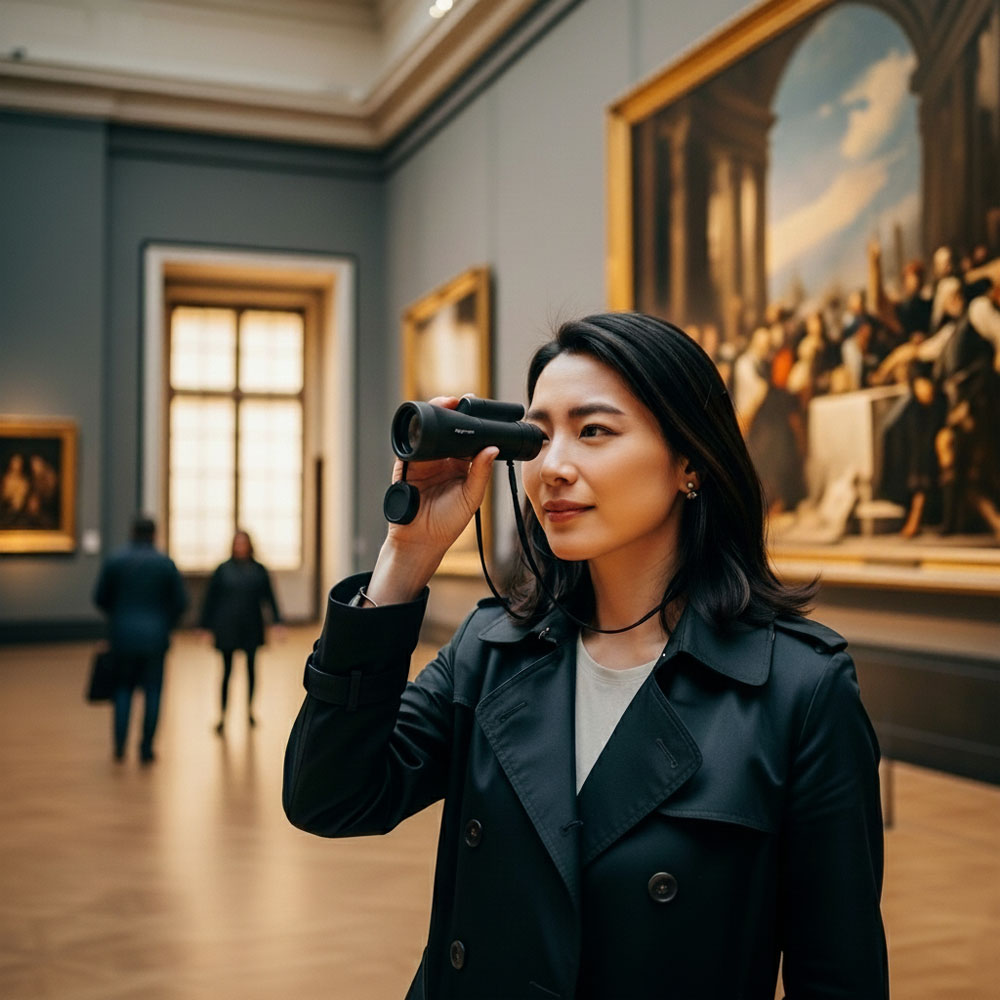 【単眼鏡×美術館】アート鑑賞が深まる！選び方と使い方ガイド