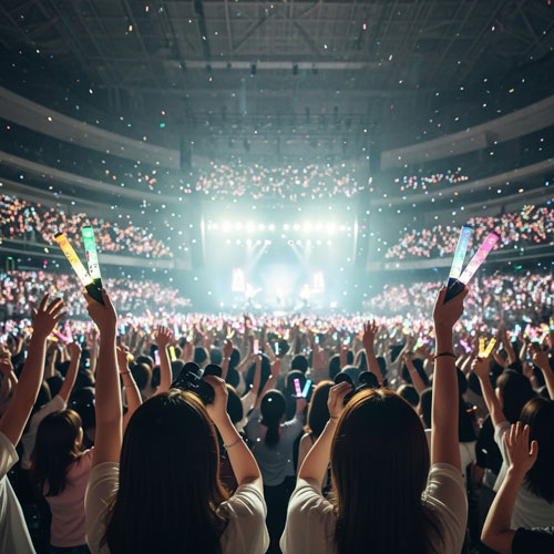 京セラドーム双眼鏡|ペンライトやうちわと双眼鏡を両立させるには?